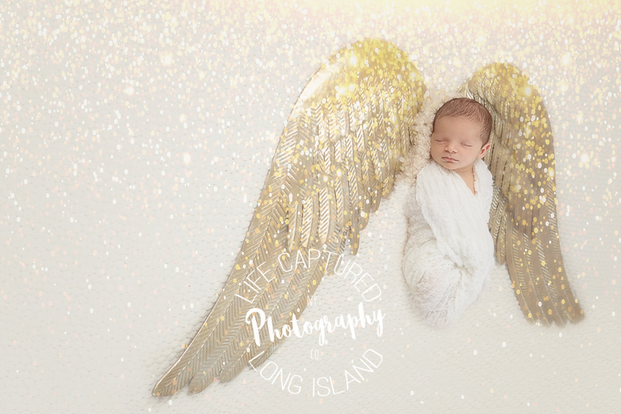 Angelic Baby Boy | Patchogue NY Newborn Photographer